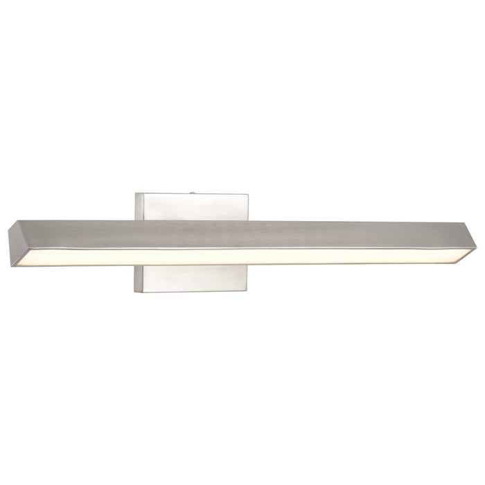Vanity Nuvo 62-2341 Mila - 2 Foot LED Picture Light - 3 CCT Selectable - Brushed Nickel Finish - Acrylic Lens Nuvo