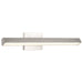 Vanity Nuvo 62-2341 Mila - 2 Foot LED Picture Light - 3 CCT Selectable - Brushed Nickel Finish - Acrylic Lens Nuvo