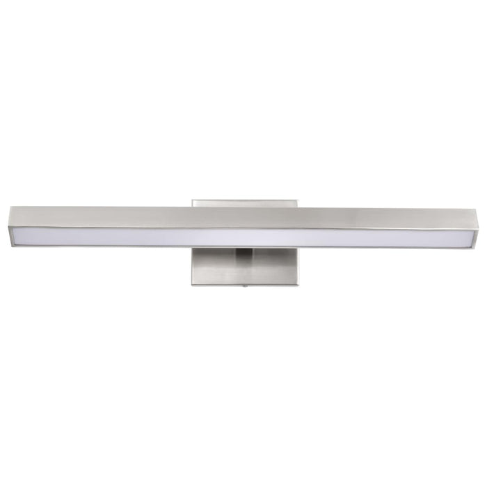 Vanity Nuvo 62-2341 Mila - 2 Foot LED Picture Light - 3 CCT Selectable - Brushed Nickel Finish - Acrylic Lens Nuvo