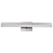 Vanity Nuvo 62-2341 Mila - 2 Foot LED Picture Light - 3 CCT Selectable - Brushed Nickel Finish - Acrylic Lens Nuvo