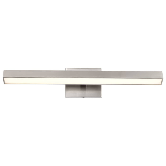 Vanity Nuvo 62-2341 Mila - 2 Foot LED Picture Light - 3 CCT Selectable - Brushed Nickel Finish - Acrylic Lens Nuvo