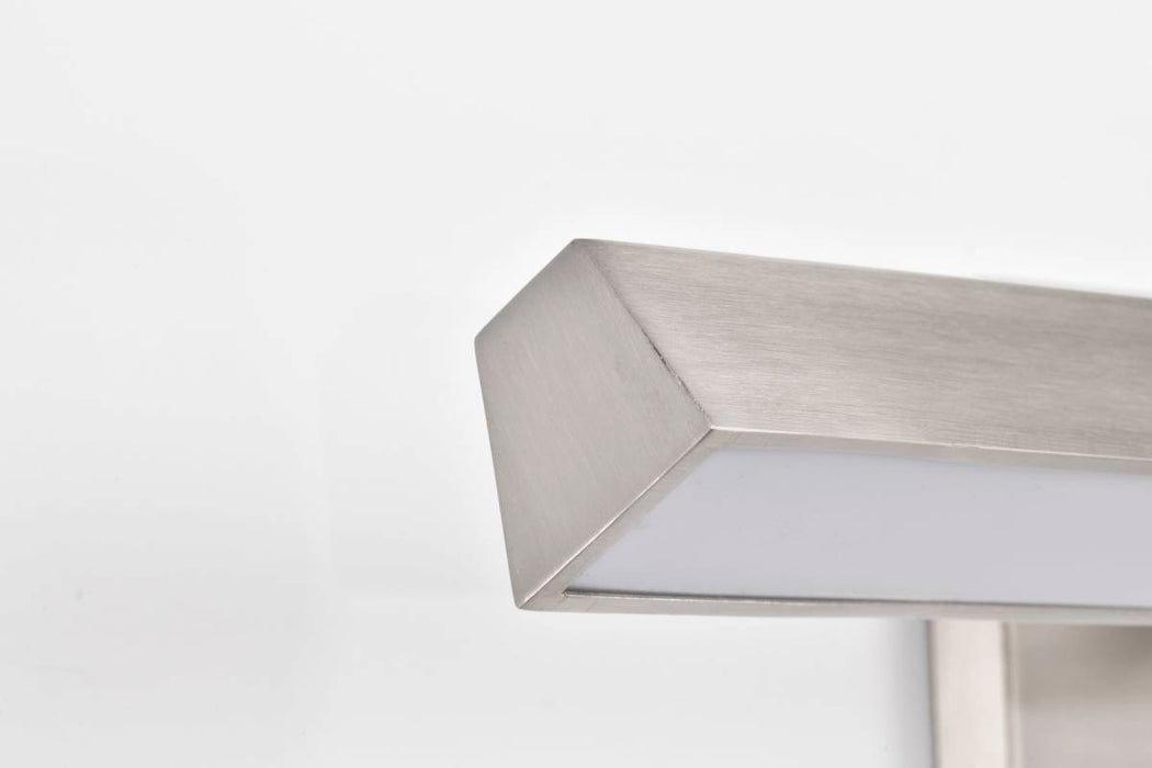 Vanity Nuvo 62-2341 Mila - 2 Foot LED Picture Light - 3 CCT Selectable - Brushed Nickel Finish - Acrylic Lens Nuvo
