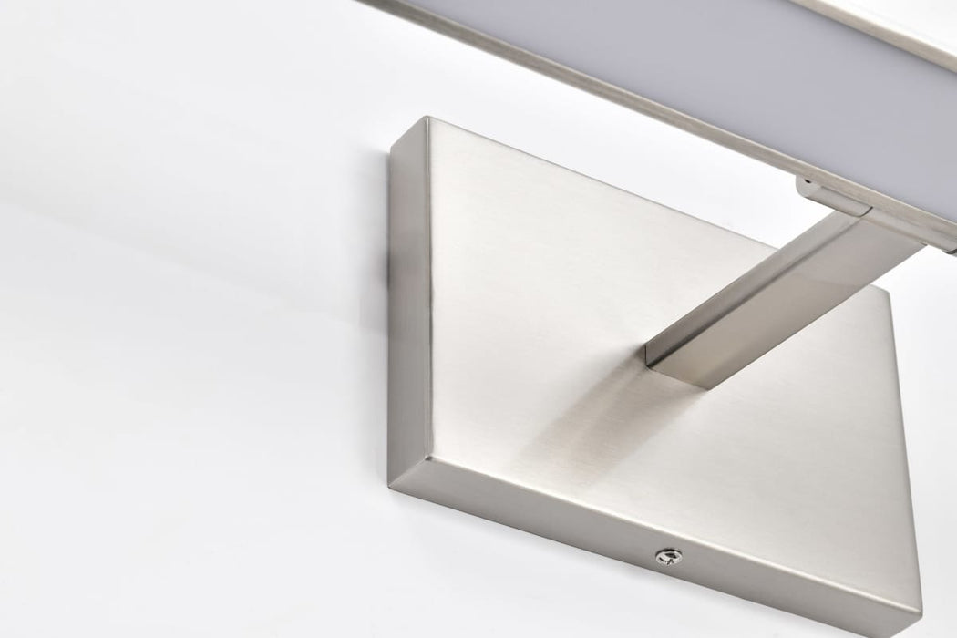 Vanity Nuvo 62-2341 Mila - 2 Foot LED Picture Light - 3 CCT Selectable - Brushed Nickel Finish - Acrylic Lens Nuvo