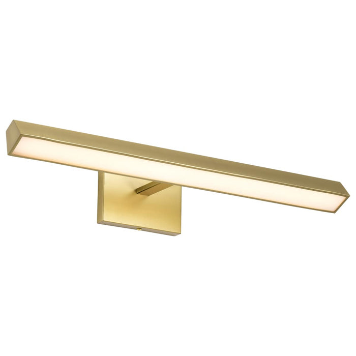Vanity Nuvo 62-2342 Mila - 2 Foot LED Picture Light - 3 CCT Selectable - Vintage Brass Finish - Acrylic Lens Nuvo