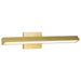 Vanity Nuvo 62-2342 Mila - 2 Foot LED Picture Light - 3 CCT Selectable - Vintage Brass Finish - Acrylic Lens Nuvo