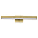 Vanity Nuvo 62-2342 Mila - 2 Foot LED Picture Light - 3 CCT Selectable - Vintage Brass Finish - Acrylic Lens Nuvo