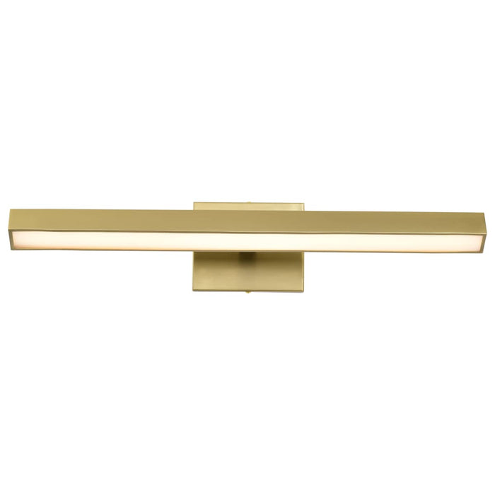 Vanity Nuvo 62-2342 Mila - 2 Foot LED Picture Light - 3 CCT Selectable - Vintage Brass Finish - Acrylic Lens Nuvo
