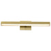 Vanity Nuvo 62-2342 Mila - 2 Foot LED Picture Light - 3 CCT Selectable - Vintage Brass Finish - Acrylic Lens Nuvo