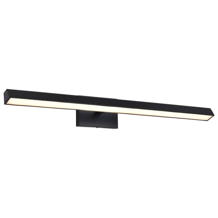 Vanity Nuvo 62-2345 Mila - 3 Foot LED Picture Light - 3 CCT Selectable - Black Finish - Acrylic Lens Nuvo