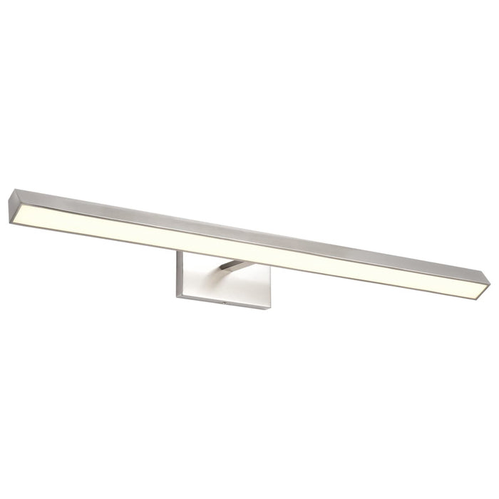 Vanity Nuvo 62-2346 Mila - 3 Foot LED Picture Light - 3 CCT Selectable - Brushed Nickel Finish - Acrylic Lens Nuvo
