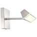 Vanity Nuvo 62-2346 Mila - 3 Foot LED Picture Light - 3 CCT Selectable - Brushed Nickel Finish - Acrylic Lens Nuvo