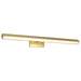 Vanity Nuvo 62-2347 Mila - 3 Foot LED Picture Light - 3 CCT Selectable - Vintage Brass Finish - Acrylic Lens Nuvo