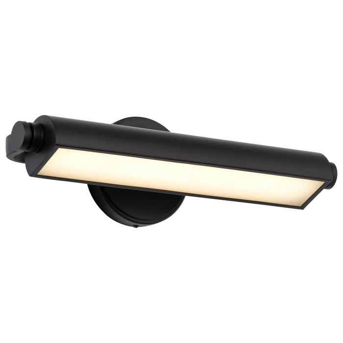 Vanity Nuvo 62-2350 Auden - 18 Inch LED Vanity - 3 CCT Selectable - Black Finish - Acrylic Lens Nuvo