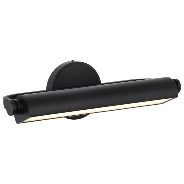 Vanity Nuvo 62-2350 Auden - 18 Inch LED Vanity - 3 CCT Selectable - Black Finish - Acrylic Lens Nuvo