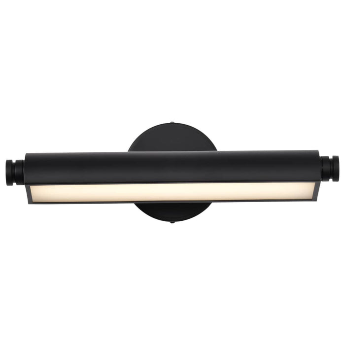 Vanity Nuvo 62-2350 Auden - 18 Inch LED Vanity - 3 CCT Selectable - Black Finish - Acrylic Lens Nuvo