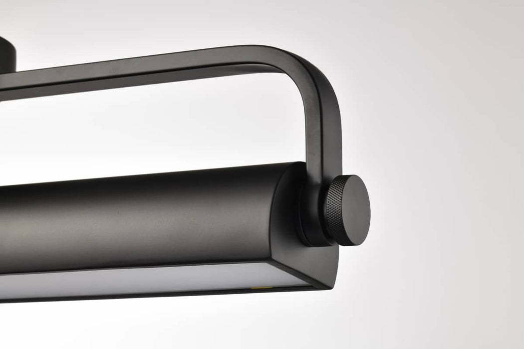 Vanity Nuvo 62-2350 Auden - 18 Inch LED Vanity - 3 CCT Selectable - Black Finish - Acrylic Lens Nuvo