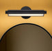 Vanity Nuvo 62-2350 Auden - 18 Inch LED Vanity - 3 CCT Selectable - Black Finish - Acrylic Lens Nuvo