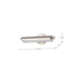 Vanity Nuvo 62-2351 Auden - 18 Inch LED Vanity - 3 CCT Selectable - Brushed Nickel Finish - Acrylic Lens Nuvo