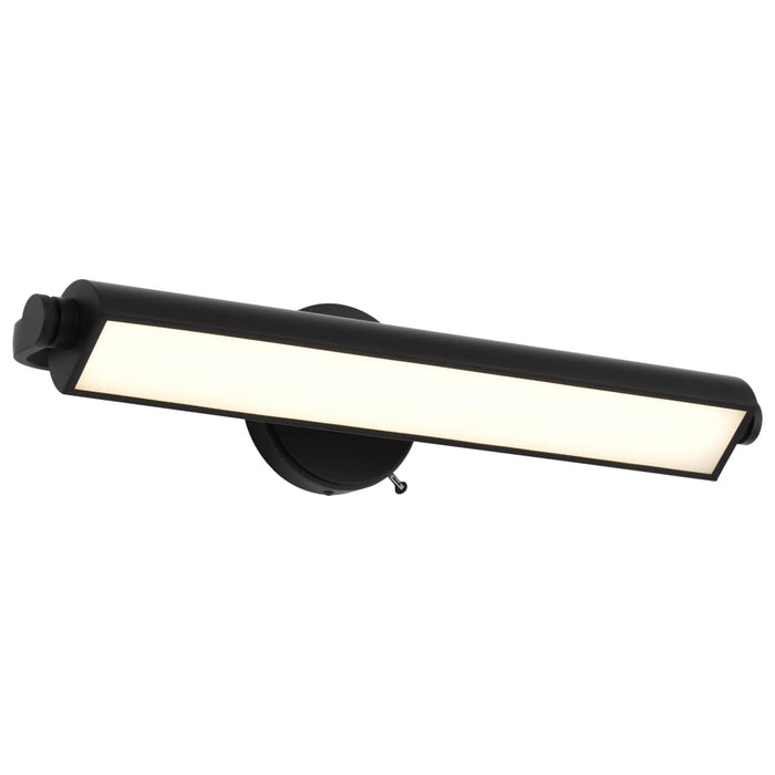 Vanity Nuvo 62-2355 Auden - 24 Inch LED Vanity - 3 CCT Selectable - Black Finish - Acrylic Lens Nuvo