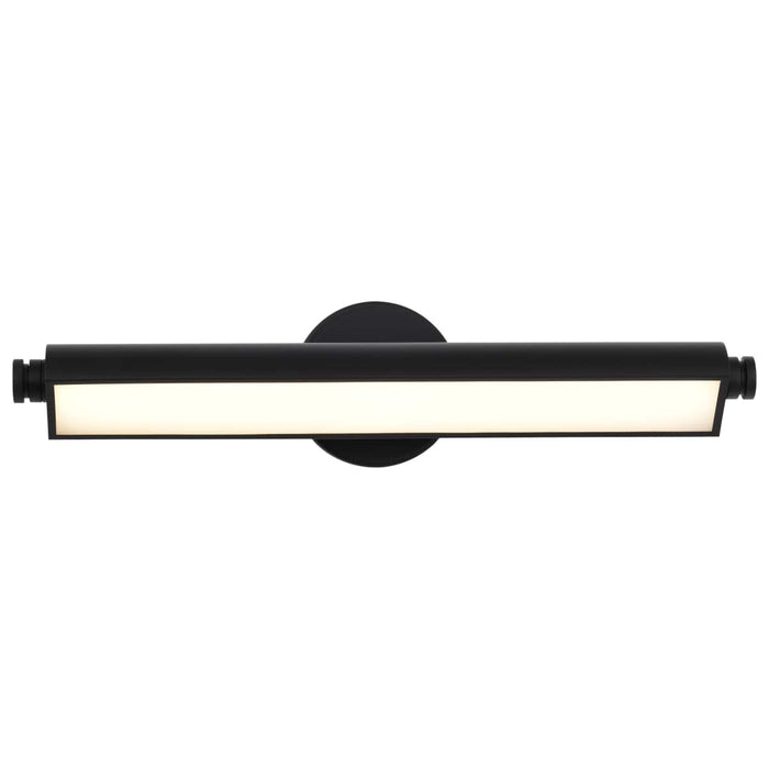Vanity Nuvo 62-2355 Auden - 24 Inch LED Vanity - 3 CCT Selectable - Black Finish - Acrylic Lens Nuvo