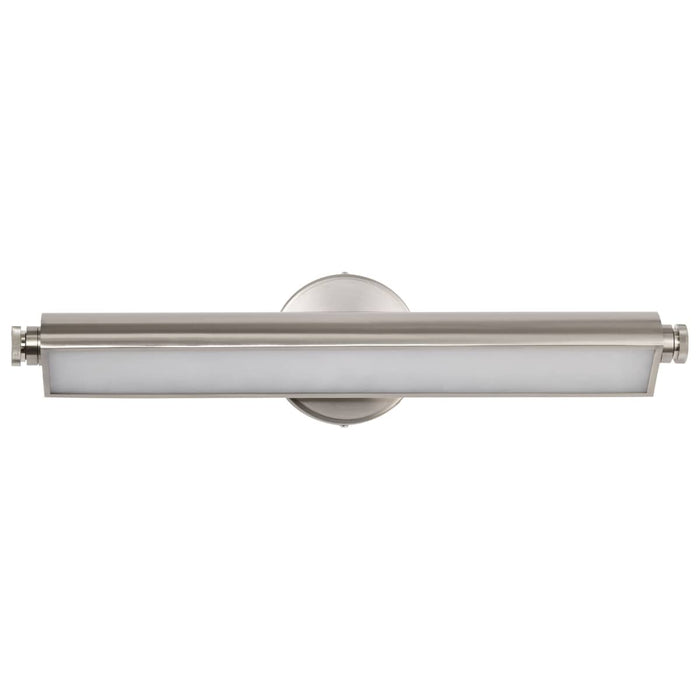 Vanity Nuvo 62-2356 Auden - 24 Inch LED Vanity - 3 CCT Selectable - Brushed Nickel Finish - Acrylic Lens Nuvo