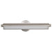 Vanity Nuvo 62-2356 Auden - 24 Inch LED Vanity - 3 CCT Selectable - Brushed Nickel Finish - Acrylic Lens Nuvo