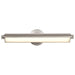 Vanity Nuvo 62-2356 Auden - 24 Inch LED Vanity - 3 CCT Selectable - Brushed Nickel Finish - Acrylic Lens Nuvo