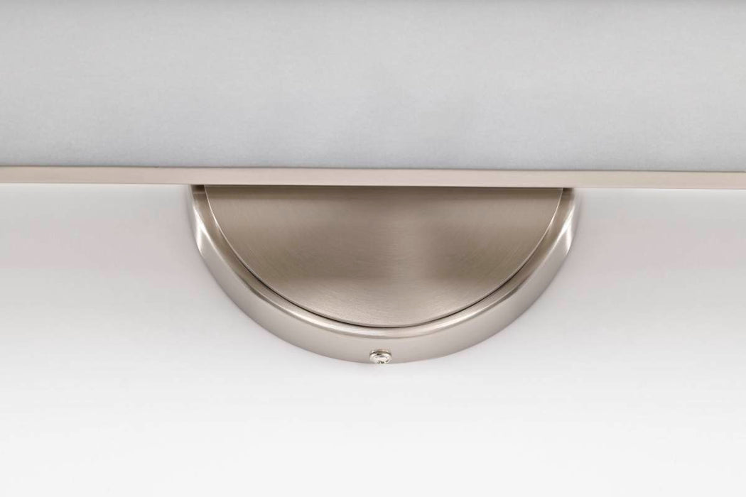 Vanity Nuvo 62-2356 Auden - 24 Inch LED Vanity - 3 CCT Selectable - Brushed Nickel Finish - Acrylic Lens Nuvo