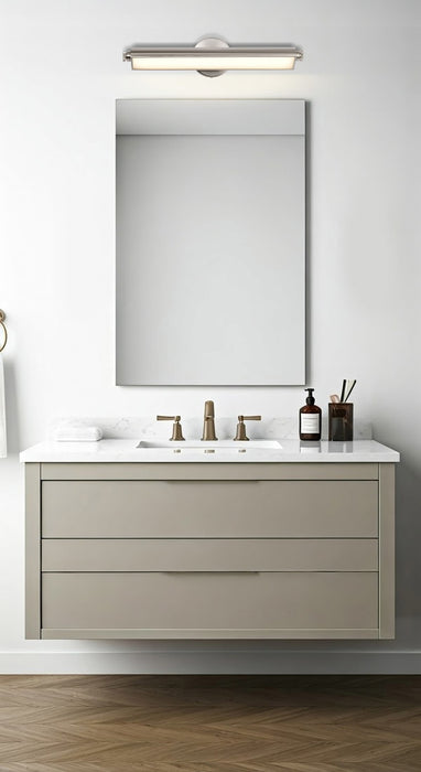 Vanity Nuvo 62-2356 Auden - 24 Inch LED Vanity - 3 CCT Selectable - Brushed Nickel Finish - Acrylic Lens Nuvo