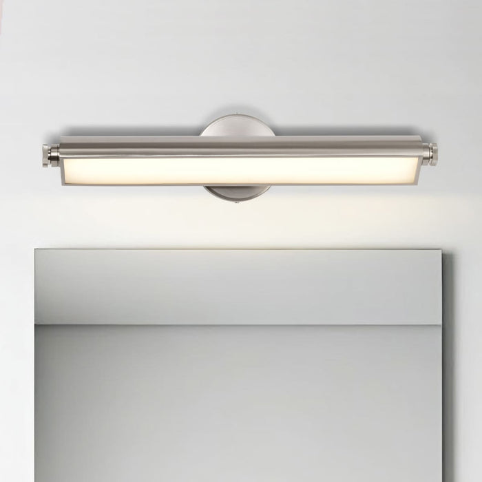 Vanity Nuvo 62-2356 Auden - 24 Inch LED Vanity - 3 CCT Selectable - Brushed Nickel Finish - Acrylic Lens Nuvo