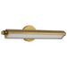 Vanity Nuvo 62-2357 Auden - 24 Inch LED Vanity - 3 CCT Selectable - Vintage Brass Finish - Acrylic Lens Nuvo