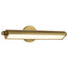 Vanity Nuvo 62-2357 Auden - 24 Inch LED Vanity - 3 CCT Selectable - Vintage Brass Finish - Acrylic Lens Nuvo