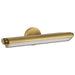 Vanity Nuvo 62-2357 Auden - 24 Inch LED Vanity - 3 CCT Selectable - Vintage Brass Finish - Acrylic Lens Nuvo