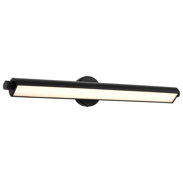 Vanity Nuvo 62-2360 Auden - 36 Inch LED Vanity - 3 CCT Selectable - Black Finish - Acrylic Lens Nuvo