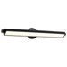 Vanity Nuvo 62-2360 Auden - 36 Inch LED Vanity - 3 CCT Selectable - Black Finish - Acrylic Lens Nuvo