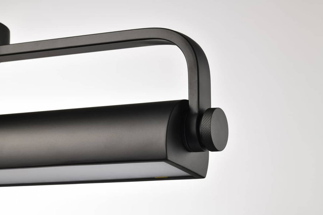Vanity Nuvo 62-2360 Auden - 36 Inch LED Vanity - 3 CCT Selectable - Black Finish - Acrylic Lens Nuvo
