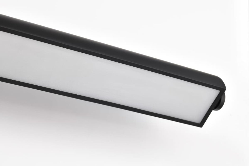 Vanity Nuvo 62-2360 Auden - 36 Inch LED Vanity - 3 CCT Selectable - Black Finish - Acrylic Lens Nuvo