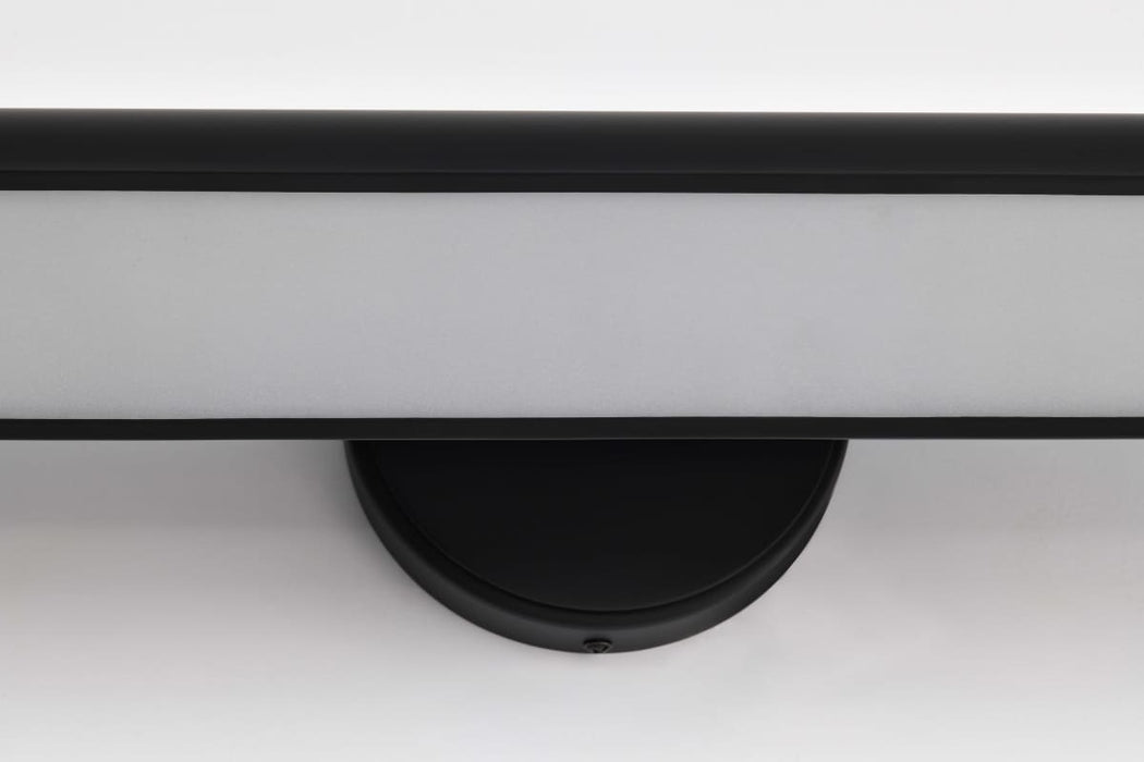 Vanity Nuvo 62-2360 Auden - 36 Inch LED Vanity - 3 CCT Selectable - Black Finish - Acrylic Lens Nuvo