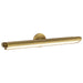 Vanity Nuvo 62-2362 Auden - 36 Inch LED Vanity - 3 CCT Selectable - Vintage Brass Finish - Acrylic Lens Nuvo
