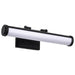 Vanity Nuvo 62-2365 Cora - 18 Inch LED Vanity - 3 CCT Selectable - Black Finish - Acrylic Lens Nuvo