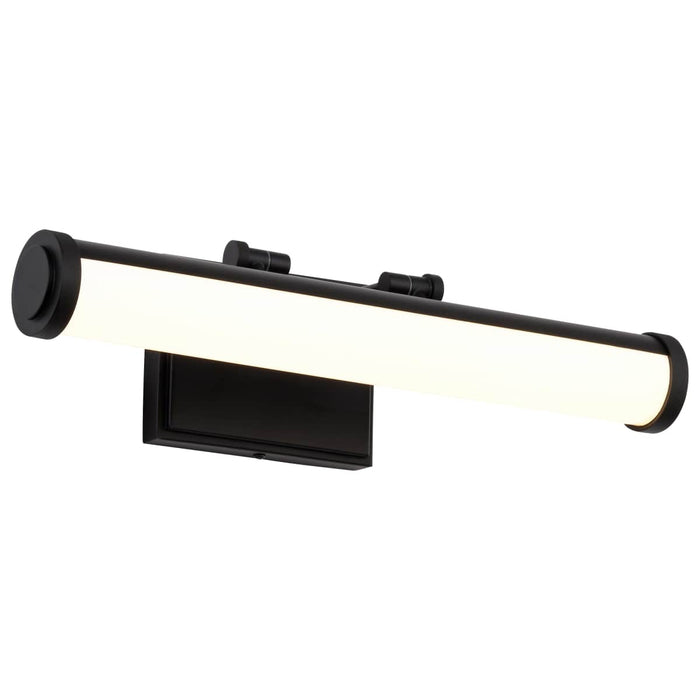 Vanity Nuvo 62-2365 Cora - 18 Inch LED Vanity - 3 CCT Selectable - Black Finish - Acrylic Lens Nuvo