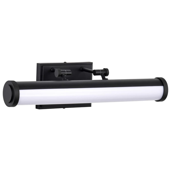 Vanity Nuvo 62-2365 Cora - 18 Inch LED Vanity - 3 CCT Selectable - Black Finish - Acrylic Lens Nuvo