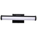 Vanity Nuvo 62-2365 Cora - 18 Inch LED Vanity - 3 CCT Selectable - Black Finish - Acrylic Lens Nuvo