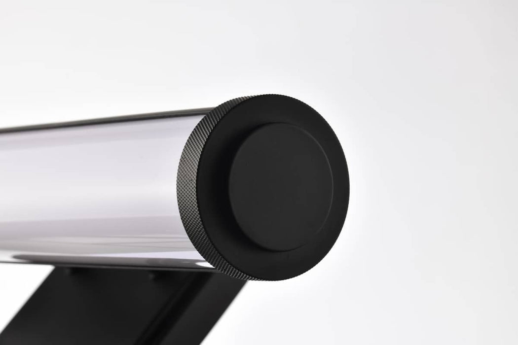 Vanity Nuvo 62-2365 Cora - 18 Inch LED Vanity - 3 CCT Selectable - Black Finish - Acrylic Lens Nuvo