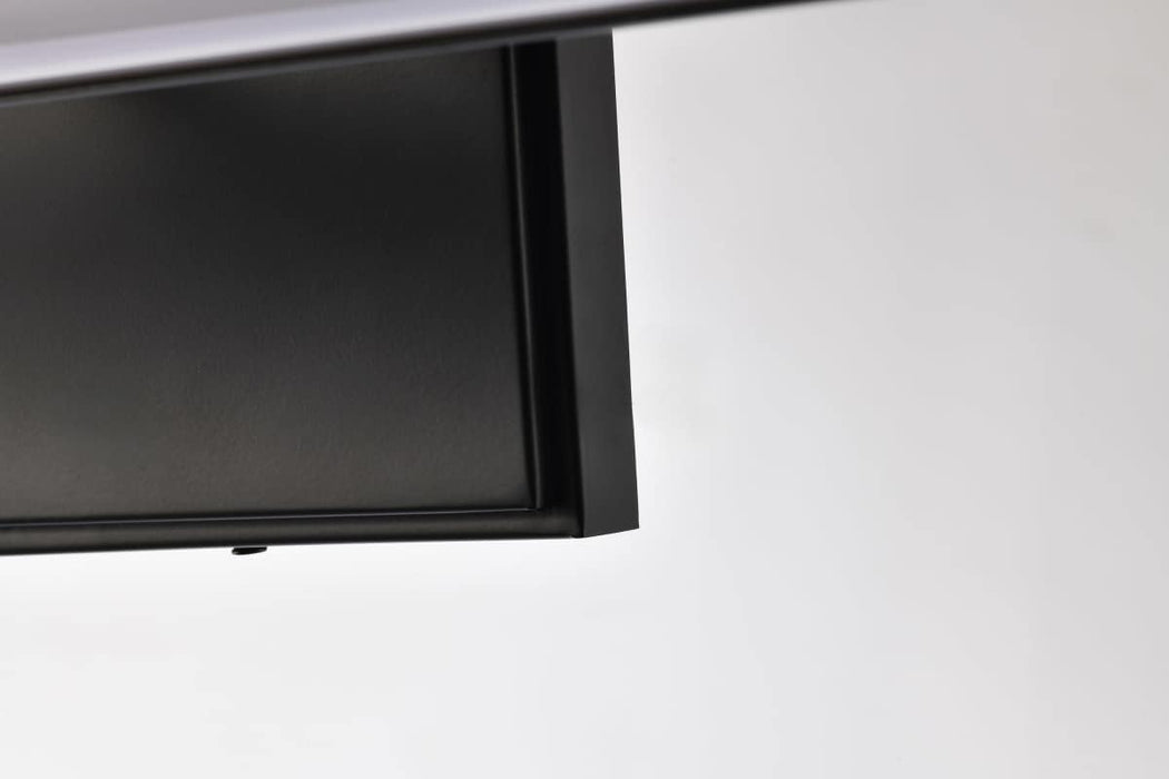 Vanity Nuvo 62-2365 Cora - 18 Inch LED Vanity - 3 CCT Selectable - Black Finish - Acrylic Lens Nuvo