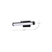 Vanity Nuvo 62-2365 Cora - 18 Inch LED Vanity - 3 CCT Selectable - Black Finish - Acrylic Lens Nuvo