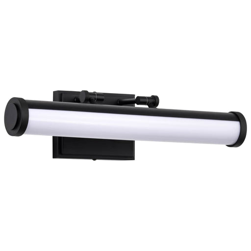 Vanity Nuvo 62-2365 Cora - 18 Inch LED Vanity - 3 CCT Selectable - Black Finish - Acrylic Lens Nuvo