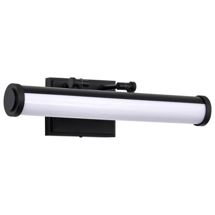 Vanity Nuvo 62-2365 Cora - 18 Inch LED Vanity - 3 CCT Selectable - Black Finish - Acrylic Lens Nuvo