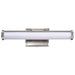 Vanity Nuvo 62-2366 Cora - 18 Inch LED Vanity - 3 CCT Selectable - Brushed Nickel Finish - Acrylic Lens Nuvo