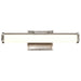 Vanity Nuvo 62-2366 Cora - 18 Inch LED Vanity - 3 CCT Selectable - Brushed Nickel Finish - Acrylic Lens Nuvo